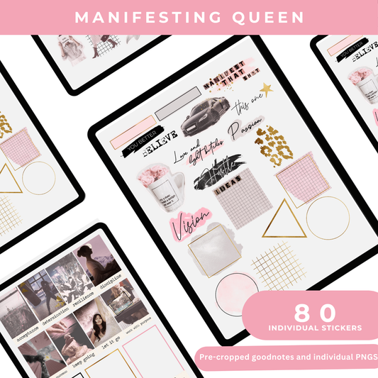 Manifesting Queen Digital Stickers