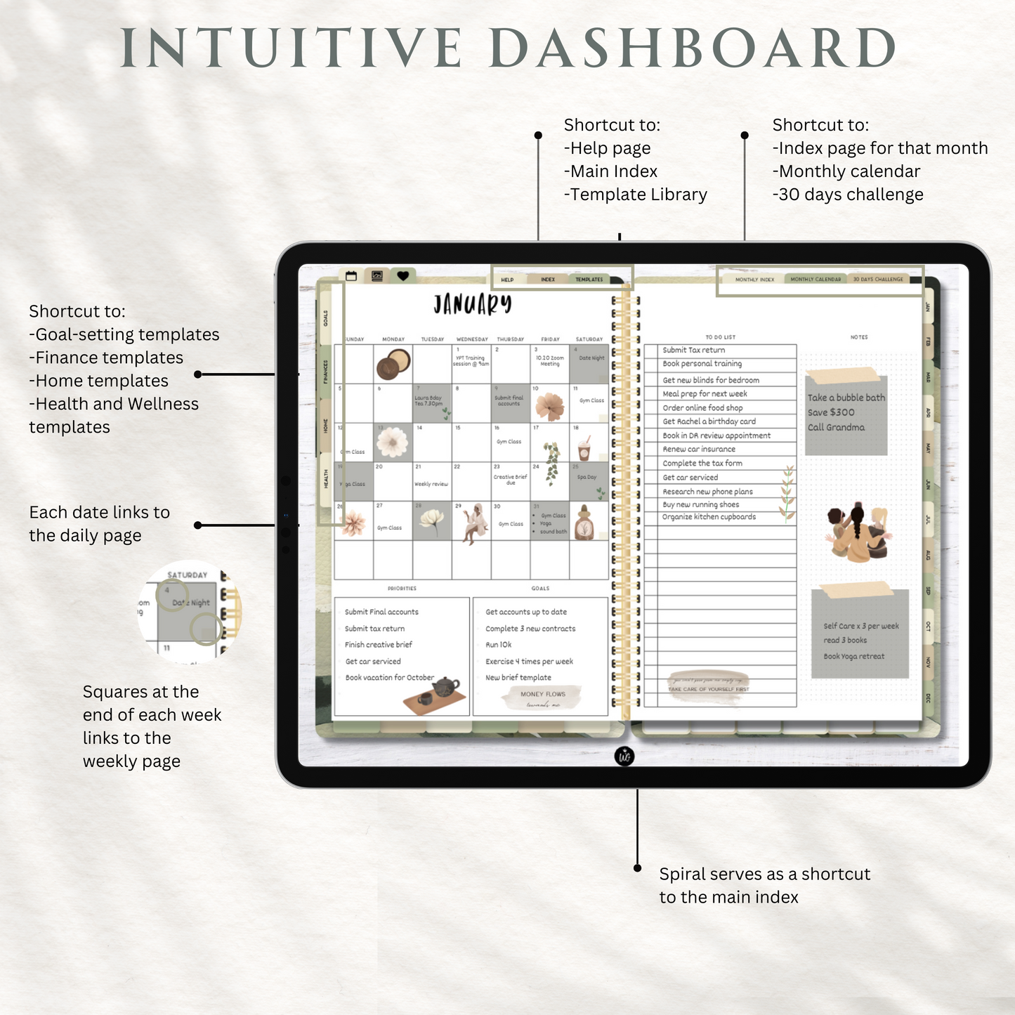 2025 Ultimate Life Planner in Sage Neutral