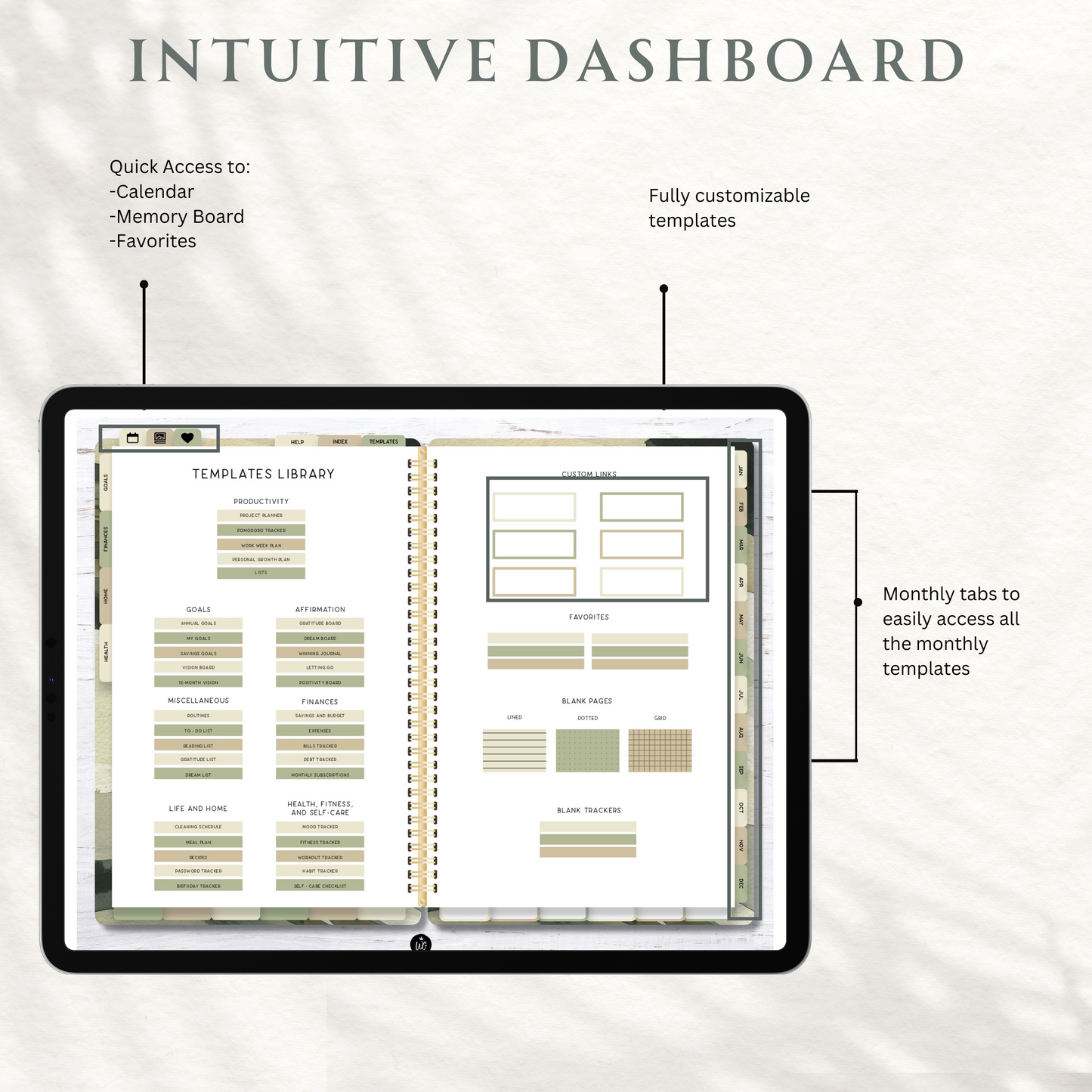 2025 Ultimate Life Planner in Sage Neutral