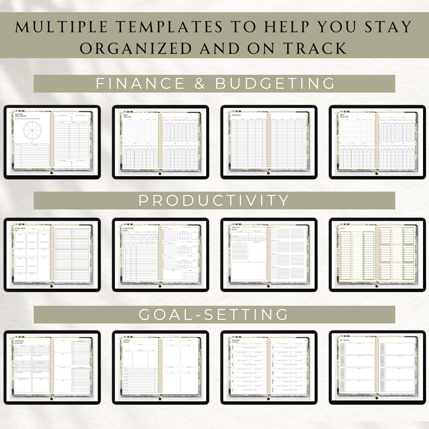 2025 Ultimate Life Planner in Sage Neutral