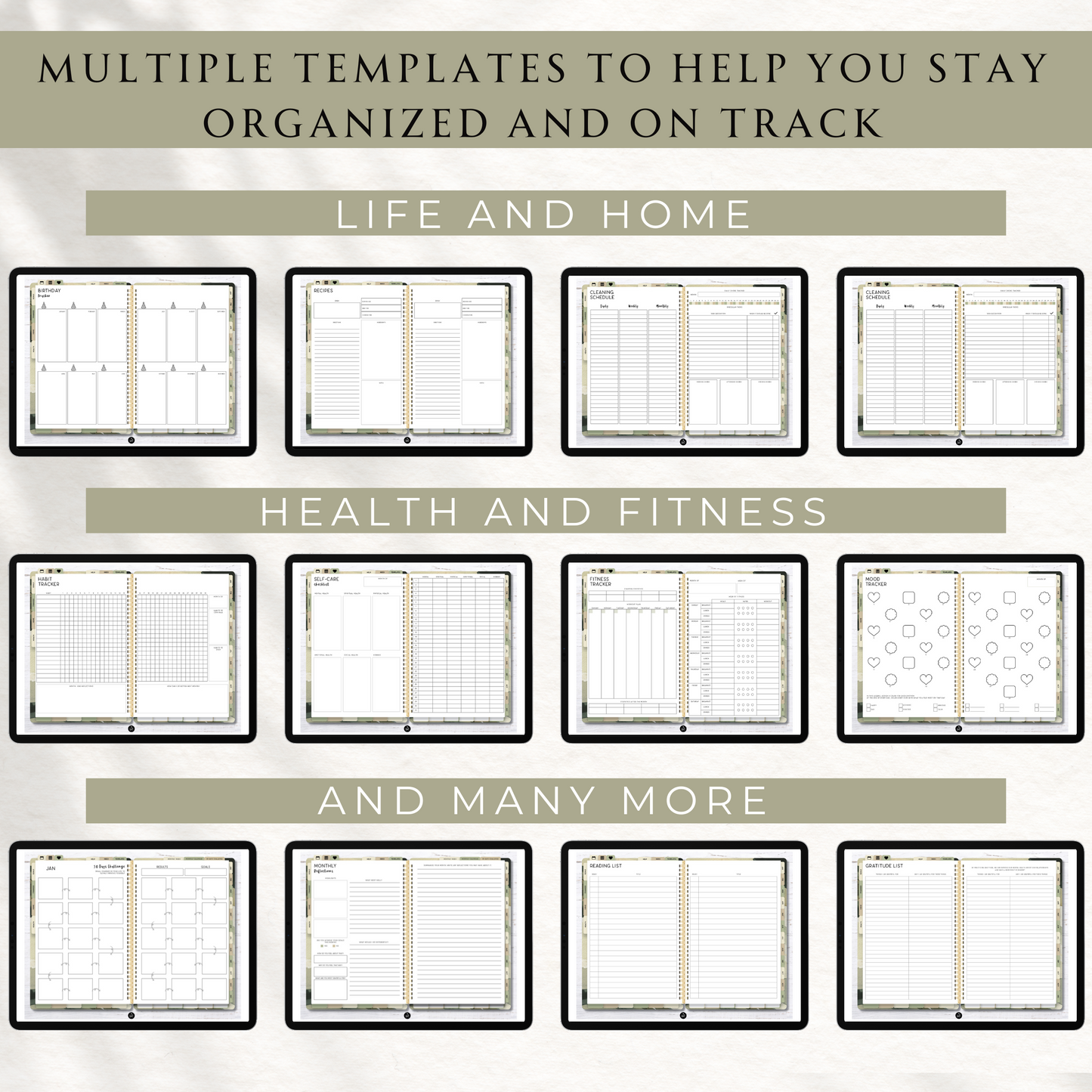 2025 Ultimate Life Planner in Sage Neutral